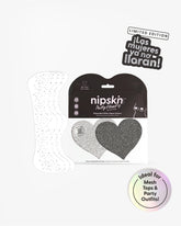 Kit Las mujeres ya no lloran - Party Heart + Silver Facial Tattoos - Nipskin Stickwear™
