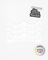 Silver Facial Tattoos - Nipskin Stickwear™