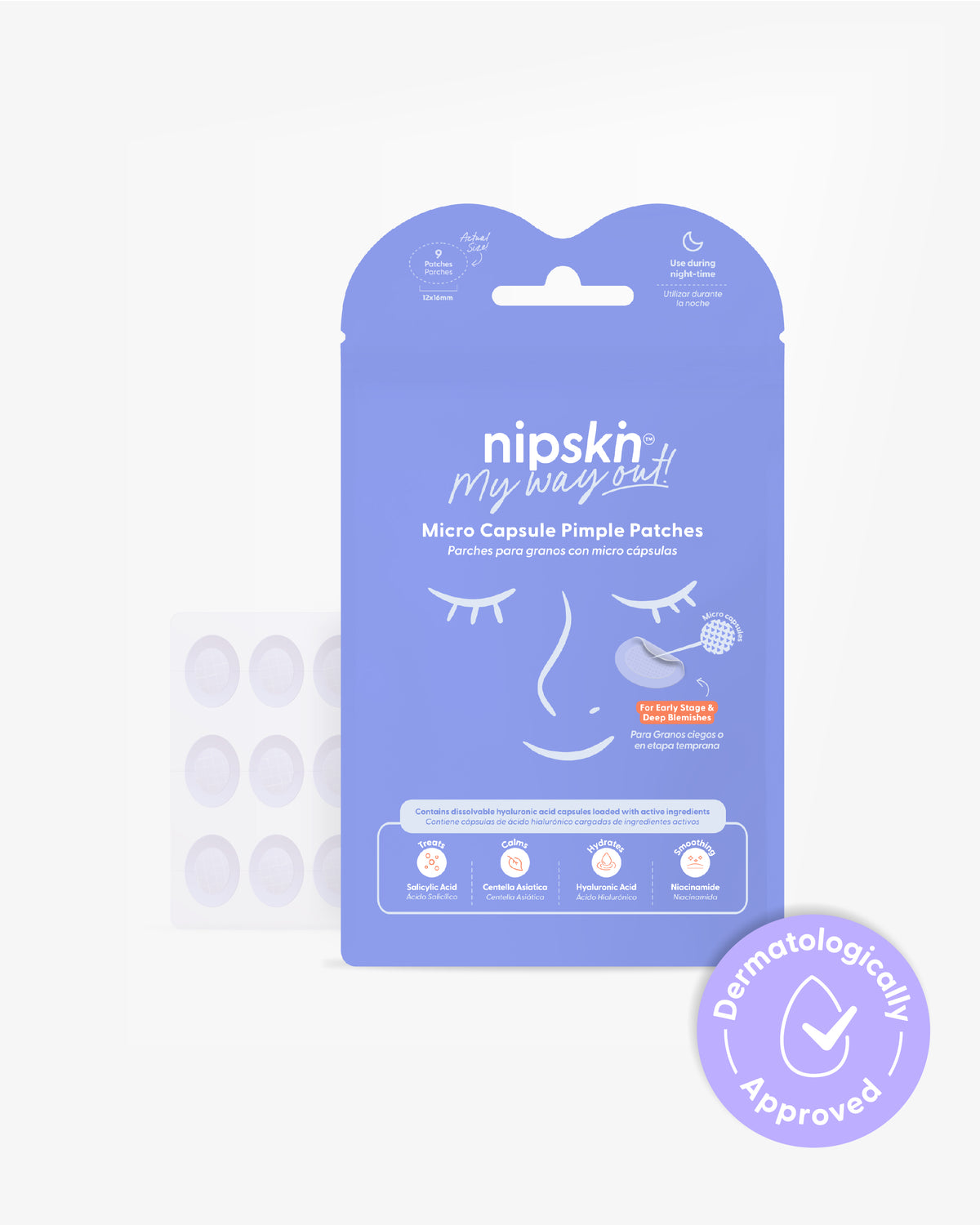 Hydrocolloid Patches with Microcapsules for Blind Pimples - My Way Out