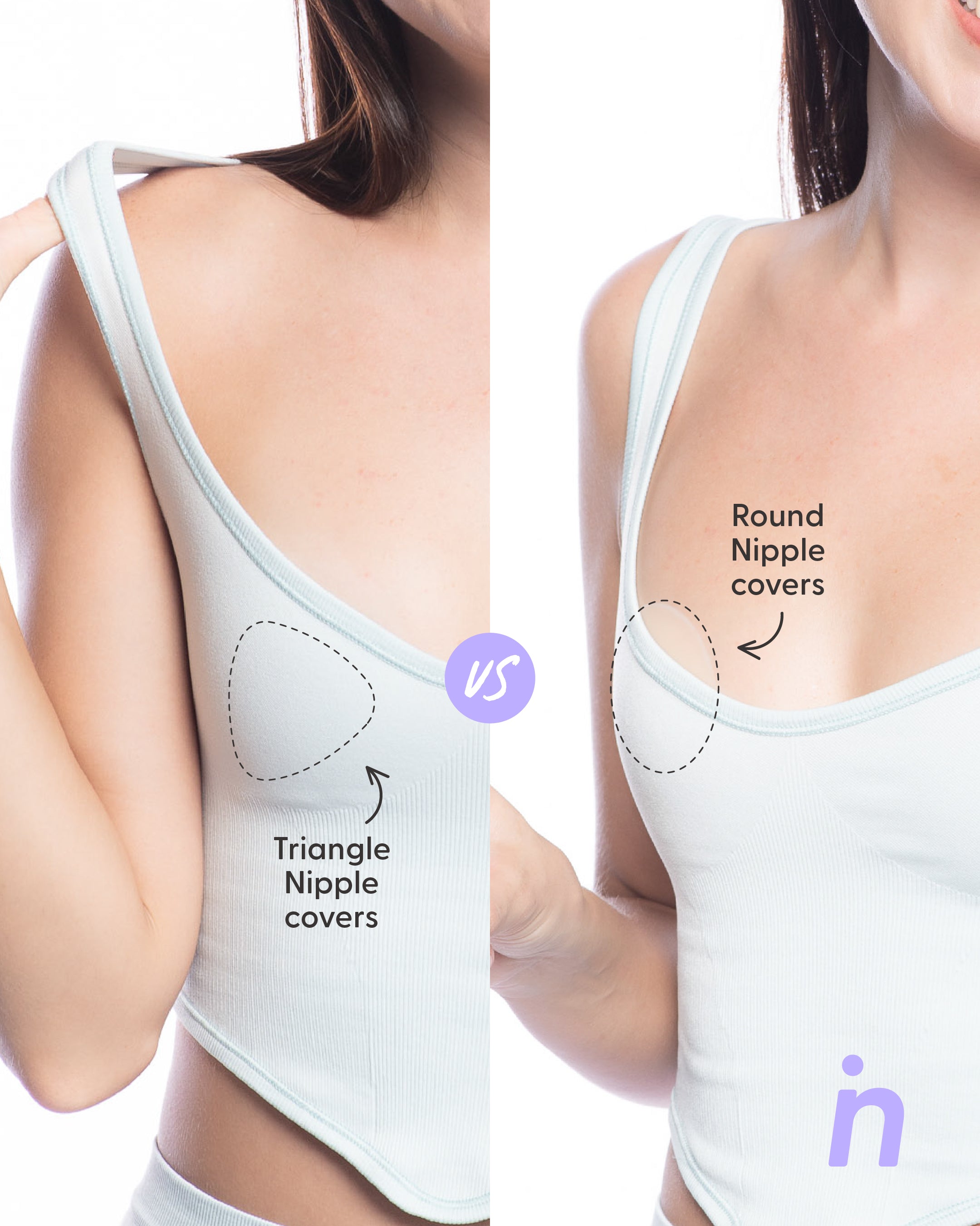 Nipple Cover Kit: Non-Adhesive + Triangle | Nipskin®