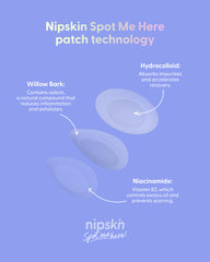 Invisible Hydrocolloid Patches for Pimples - Spot Me Here x2