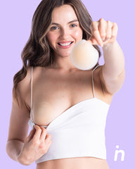 Bare it All Nipple Covers PLUS - Reusable Round Silicone Nipple Covers PLUS size