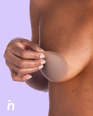 Bare it All Nipple Covers PLUS - Reusable Round Silicone Nipple Covers PLUS size