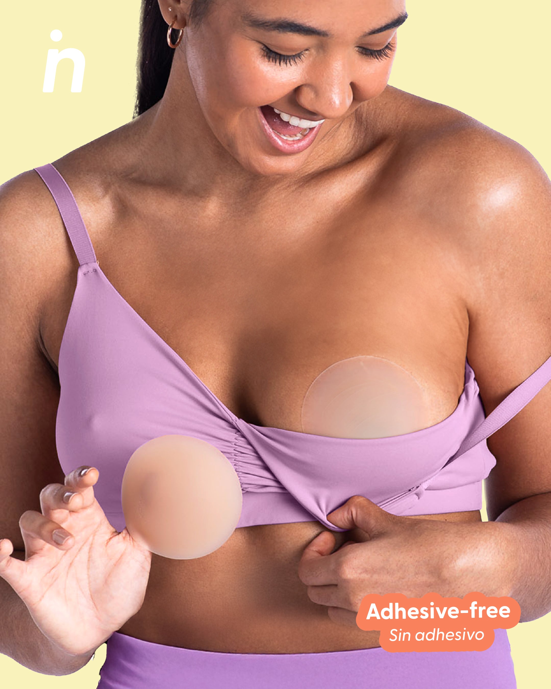 Kit x2 Reusable Non-Adhesive Nipple Covers, Bring It On | Nipskin®