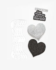 Kit Las mujeres ya no lloran - Party Heart + Silver Facial Tattoos
