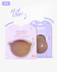 Adhesive Bra + Silicone Adhesive Breast Lift Cups Set (SIZE M) - Nipskin®