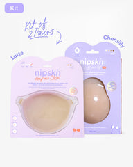 Adhesive Bra + Silicone Adhesive Cups Set (PLUS SIZE) - Nipskin®