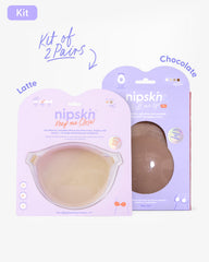 Adhesive Bra + Silicone Adhesive Cups Set (PLUS SIZE) - Nipskin®