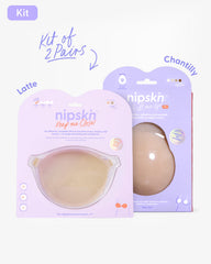 Adhesive Bra + Silicone Adhesive Cups Set (PLUS SIZE) - Nipskin®