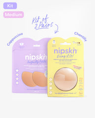 Nipple Cover Kit: Non-Adhesive + Small Bust Nipple Covers | Nipskin®
