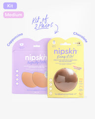 Nipple Cover Kit: Non-Adhesive + Small Bust Nipple Covers | Nipskin®