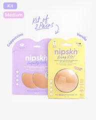 Nipple Cover Kit: Non-Adhesive + Small Bust Nipple Covers | Nipskin®