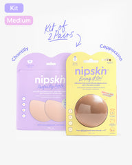 Nipple Cover Kit: Non-Adhesive + Small Bust Nipple Covers | Nipskin®