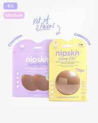 Nipple Cover Kit: Non-Adhesive + Small Bust Nipple Covers | Nipskin®