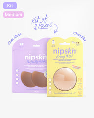 Nipple Cover Kit: Non-Adhesive + Small Bust Nipple Covers | Nipskin®