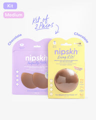 Nipple Cover Kit: Non-Adhesive + Small Bust Nipple Covers | Nipskin®