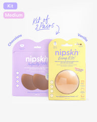 Nipple Cover Kit: Non-Adhesive + Small Bust Nipple Covers | Nipskin®