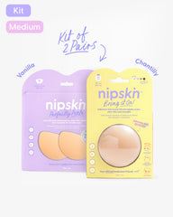 Nipple Cover Kit: Non-Adhesive + Small Bust Nipple Covers | Nipskin®
