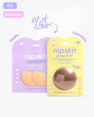Nipple Cover Kit: Non-Adhesive + Small Bust Nipple Covers | Nipskin®