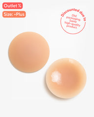Cubrepezones Bare it All M - Cubrepezones de silicona reutilizables redondos medianos
