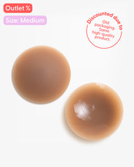 Cubrepezones Bare it All M - Cubrepezones de silicona reutilizables redondos medianos