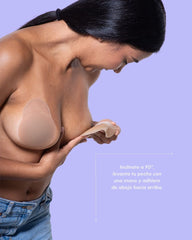 Adhesive Bra in Black + Bust Lift Cups + Case - Nipskin® - Nipskin Stickwear™