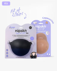 Adhesive Bra + Silicone Adhesive Breast Lift Cups Set (SIZE M) - Nipskin® - Nipskin Stickwear™