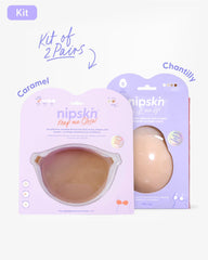 Adhesive Bra + Silicone Adhesive Breast Lift Cups Set (SIZE M) - Nipskin® - Nipskin Stickwear™