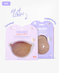 Adhesive Bra + Silicone Adhesive Breast Lift Cups Set (SIZE M) - Nipskin® - Nipskin Stickwear™