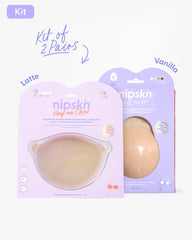 Adhesive Bra + Silicone Adhesive Breast Lift Cups Set (SIZE M) - Nipskin® - Nipskin Stickwear™