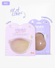 Adhesive Bra + Silicone Adhesive Breast Lift Cups Set (SIZE M) - Nipskin® - Nipskin Stickwear™