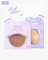 Adhesive Bra + Silicone Adhesive Breast Lift Cups Set (SIZE M) - Nipskin® - Nipskin Stickwear™