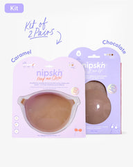 Adhesive Bra + Silicone Adhesive Breast Lift Cups Set (SIZE M) - Nipskin® - Nipskin Stickwear™