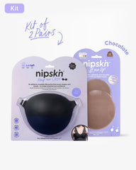 Adhesive Bra + Silicone Adhesive Breast Lift Cups Set (SIZE M) - Nipskin® - Nipskin Stickwear™