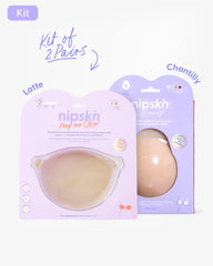 Adhesive Bra + Silicone Adhesive Breast Lift Cups Set (SIZE M) - Nipskin® - Nipskin Stickwear™