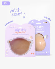 Adhesive Bra + Silicone Adhesive Breast Lift Cups Set (SIZE M) - Nipskin® - Nipskin Stickwear™