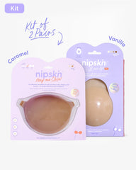Adhesive Bra + Silicone Adhesive Cups Set (PLUS SIZE) - Nipskin® - Nipskin Stickwear™