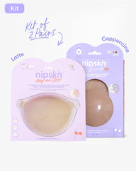 Adhesive Bra + Silicone Adhesive Cups Set (PLUS SIZE) - Nipskin® - Nipskin Stickwear™