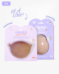 Adhesive Bra + Silicone Adhesive Cups Set (PLUS SIZE) - Nipskin® - Nipskin Stickwear™