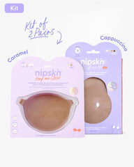 Adhesive Bra + Silicone Adhesive Cups Set (PLUS SIZE) - Nipskin® - Nipskin Stickwear™