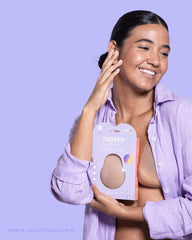 Adhesive Bra + Silicone Adhesive Cups Set (PLUS SIZE) - Nipskin® - Nipskin Stickwear™
