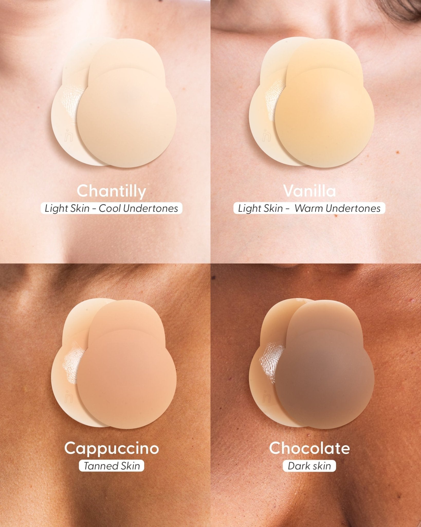 Adhesive Bra + Silicone Adhesive Cups Set (PLUS SIZE) - Nipskin® - Nipskin Stickwear™