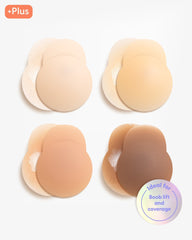 Adhesive Bra + Silicone Adhesive Cups Set (PLUS SIZE) - Nipskin® - Nipskin Stickwear™