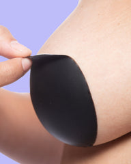 Black Edition Bare it All - Reusable Round Silicone Nipple Covers - Nipskin Stickwear™