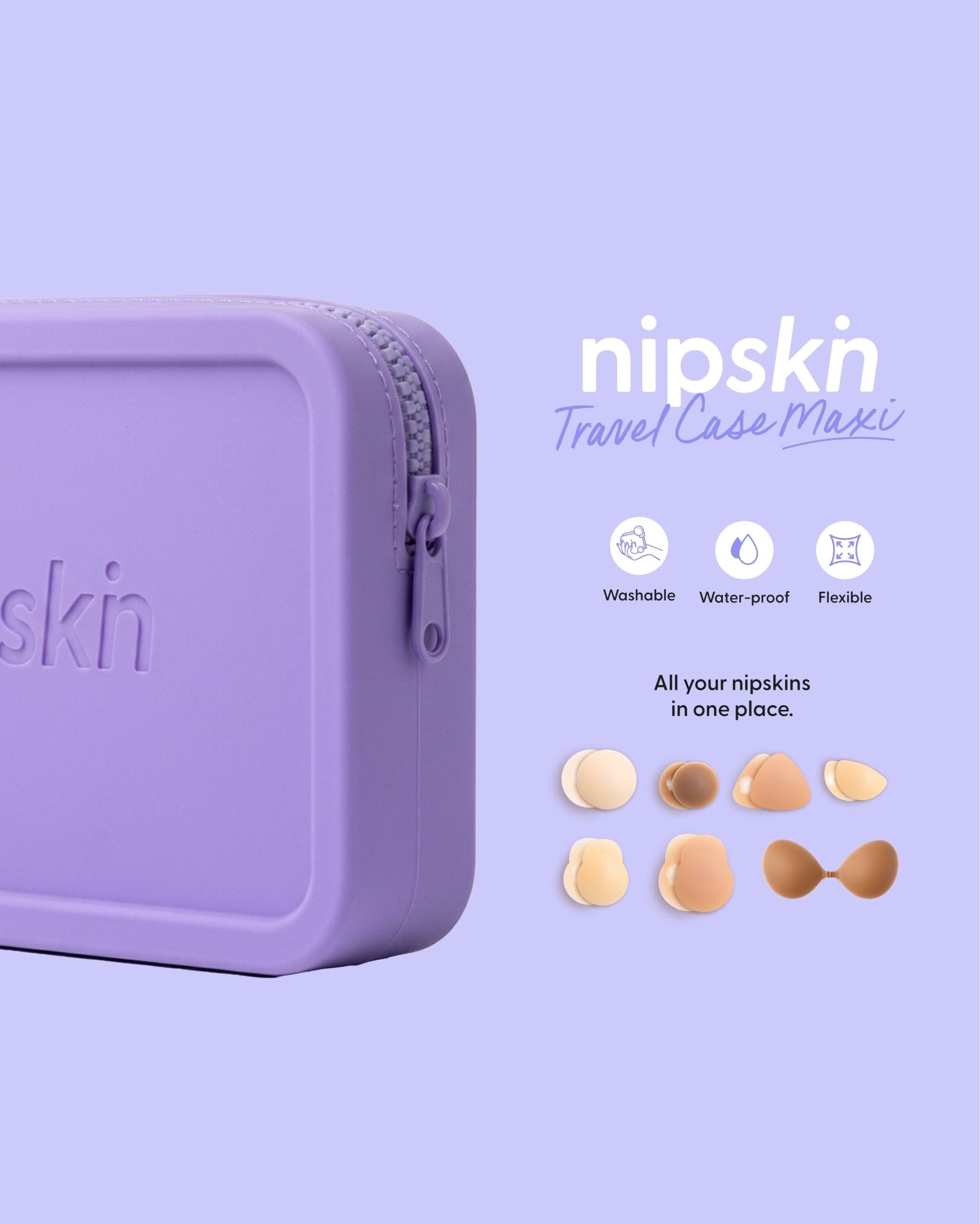 Boob Voyage Travel Case - Protective Case for Nipple Covers - Nipskin Stickwear™