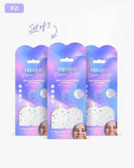 Bundle Dream Chaser x3 – Holographic Stick - On Face & Body Art Patches - Nipskin Stickwear™