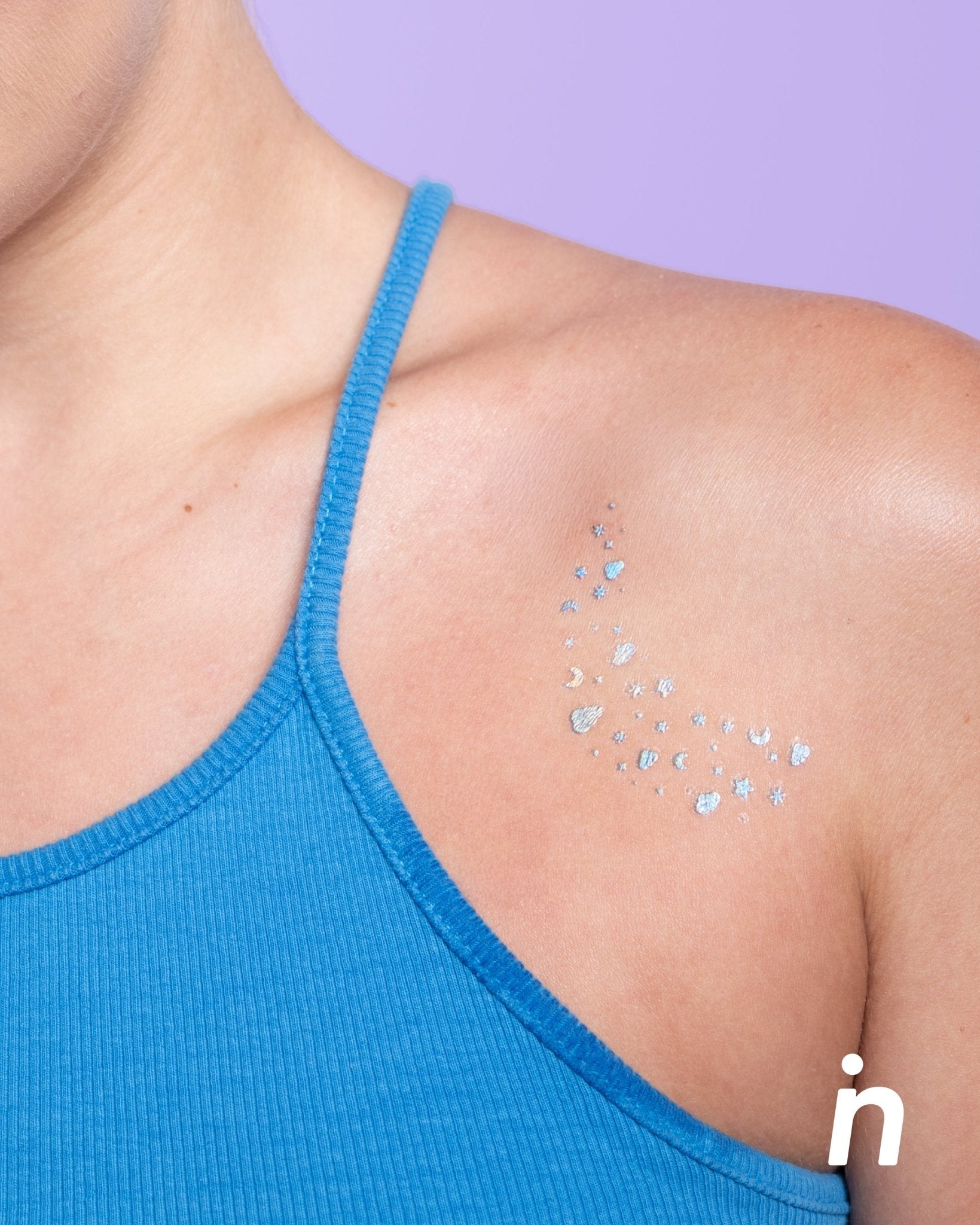 Bundle Dream Chaser x5 – Holographic Stick - On Face & Body Art Patches - Nipskin Stickwear™