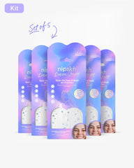 Bundle Dream Chaser x5 – Holographic Stick - On Face & Body Art Patches - Nipskin Stickwear™