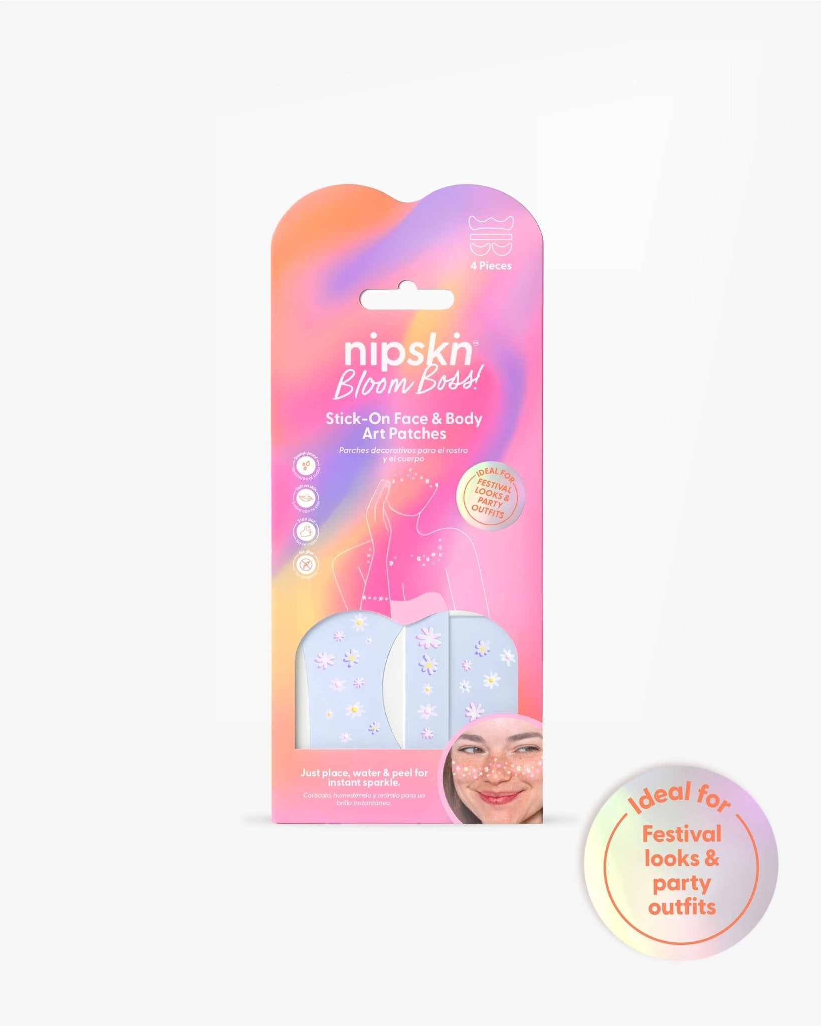 Bundle x3 Face & Body Stickers – Nipskin® - Nipskin Stickwear™