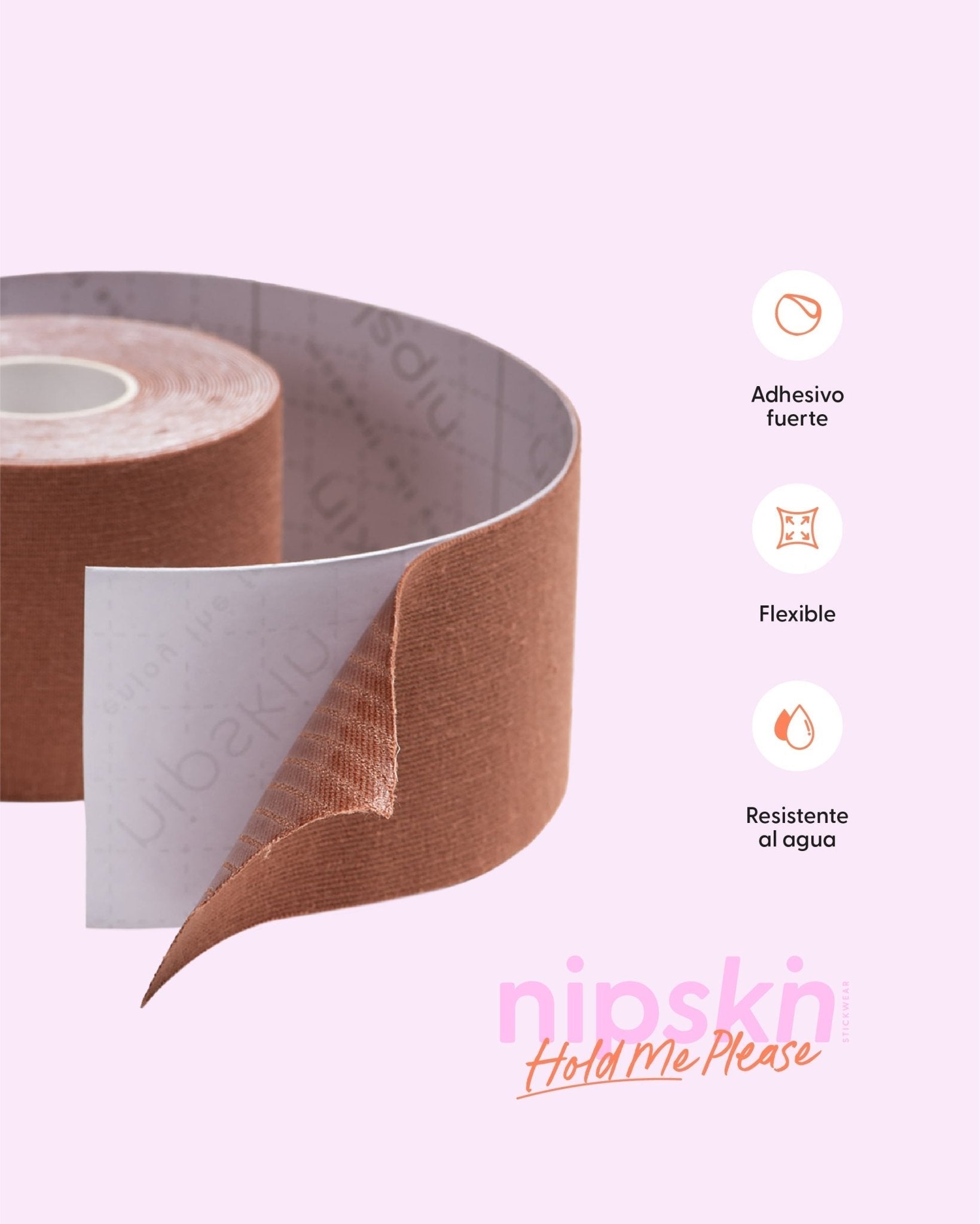Cinta Mediana para Levantar el Busto más Cubre pezón Talla M - Nipskin® - Nipskin Stickwear™